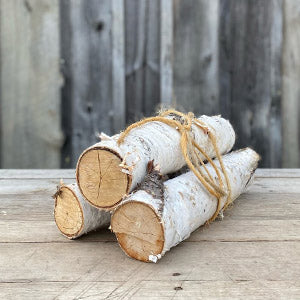 Bundle of Birch Logs